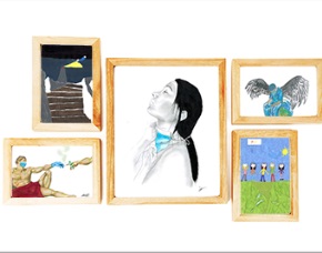  «Aπό το παράθυρό μου» Ψηφιακή πινακοθήκη παιδικών έργων 