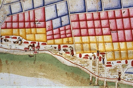 Αλυκές στη Λευκάδα το 1740.