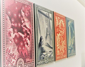 "Reconstruction Issue: post-war Greek stamp series on development" at the PIOP Historical Archive